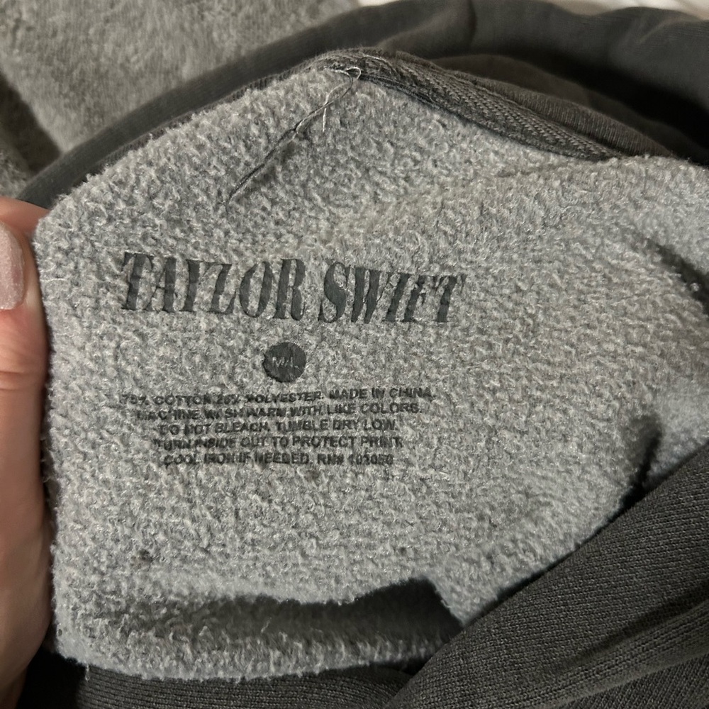 Taylor Swift Dark Gray Reputation Hoodie - Picture 6 of 6